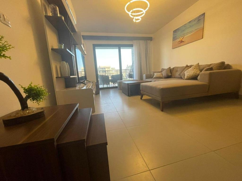 Эль-Аламейн: Studio for rent at marina marassi 1 first row Qanal with new furniture