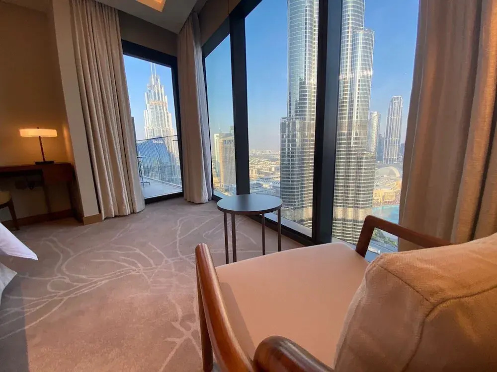 Дубай: Deluxe 2BR Burj Khalifa & Fountain View