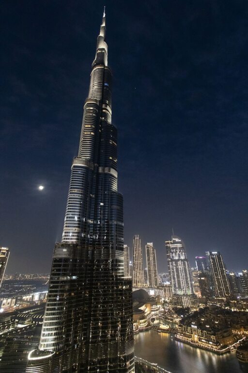 Дубай: Deluxe 2BR Burj Khalifa & Fountain View