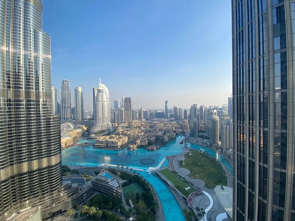 Дубай: Deluxe 2BR Burj Khalifa & Fountain View
