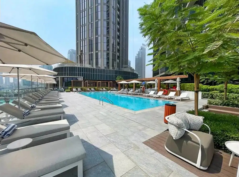 Дубай: Deluxe 2BR Burj Khalifa & Fountain View