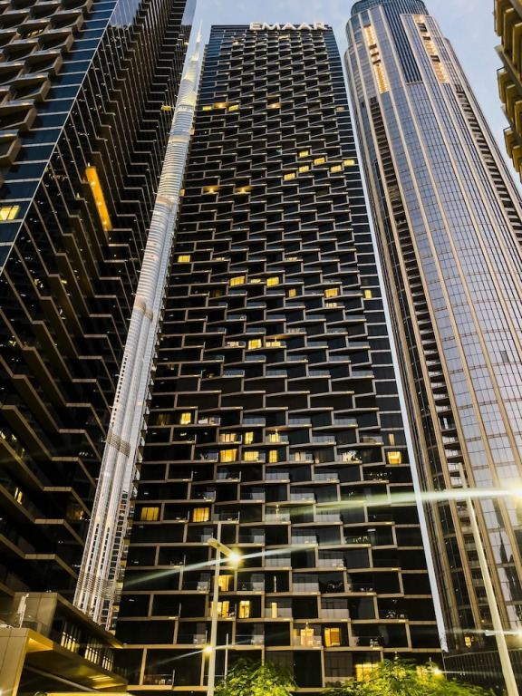 Дубай: Deluxe 2BR Burj Khalifa & Fountain View
