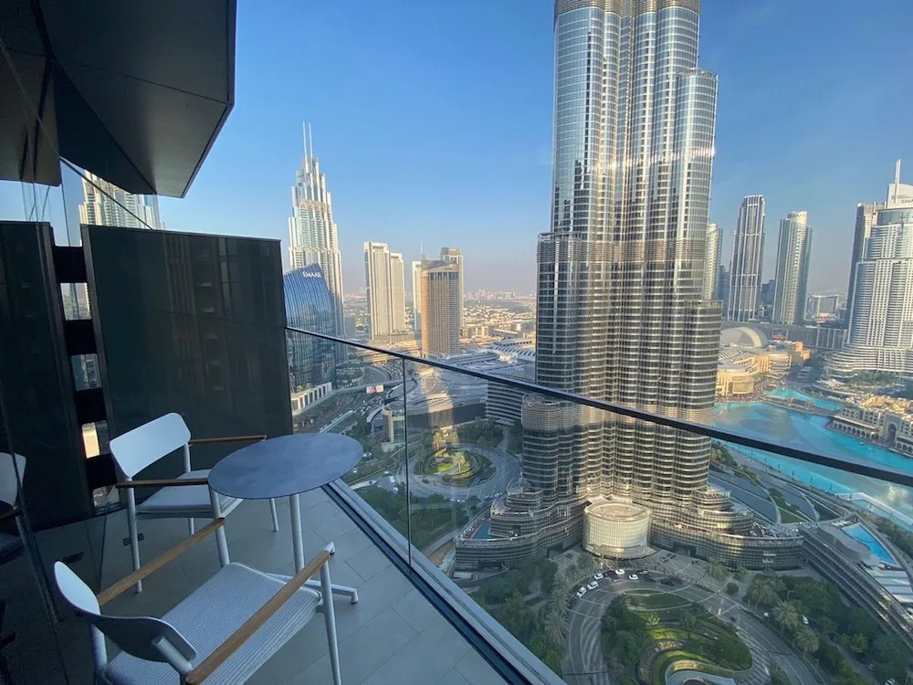 Дубай: Deluxe 2BR Burj Khalifa & Fountain View
