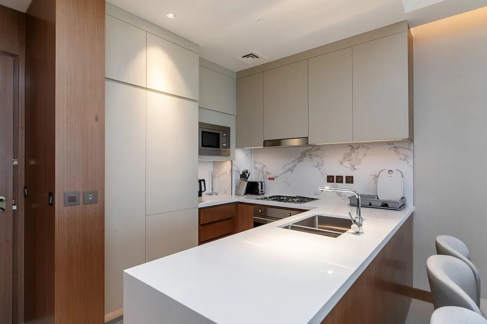 Дубай: Deluxe 2BR Burj Khalifa & Fountain View