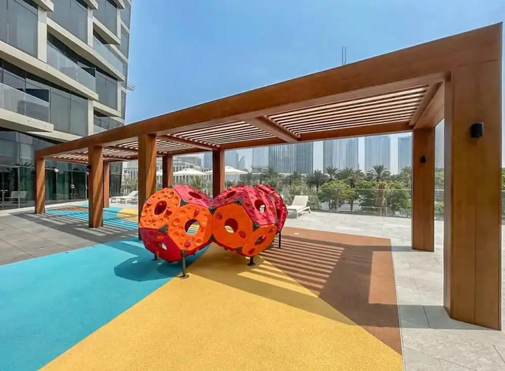 Дубай: Deluxe 2BR Burj Khalifa & Fountain View