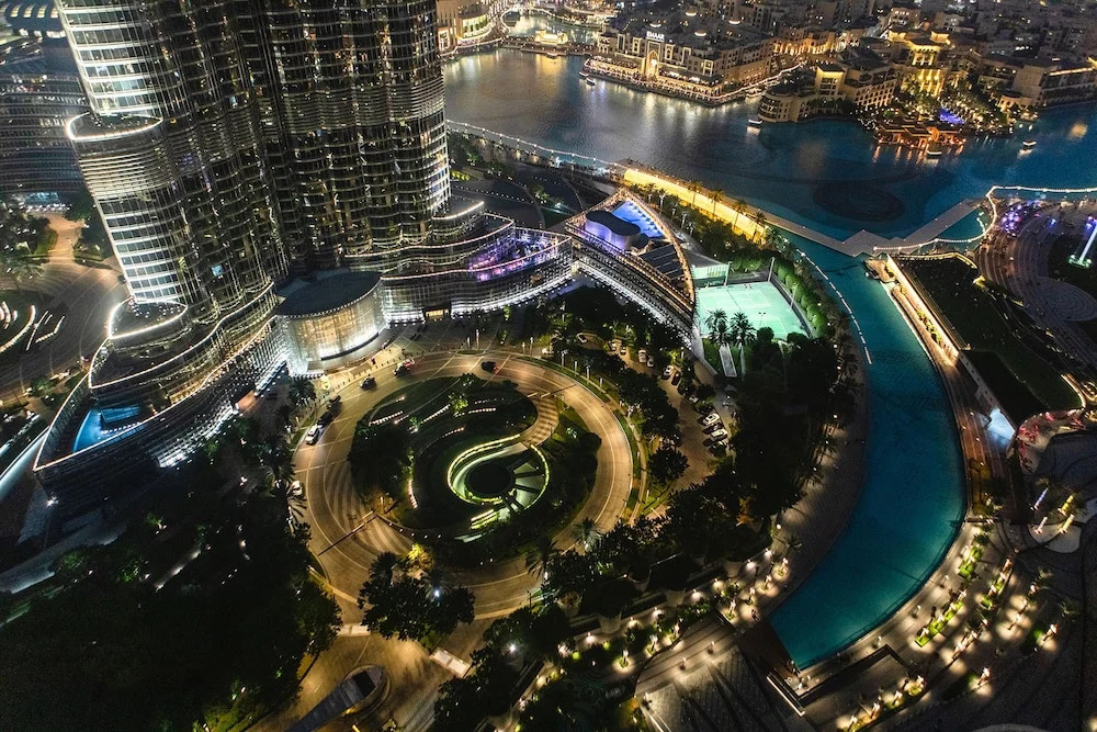 Дубай: Deluxe 2BR Burj Khalifa & Fountain View