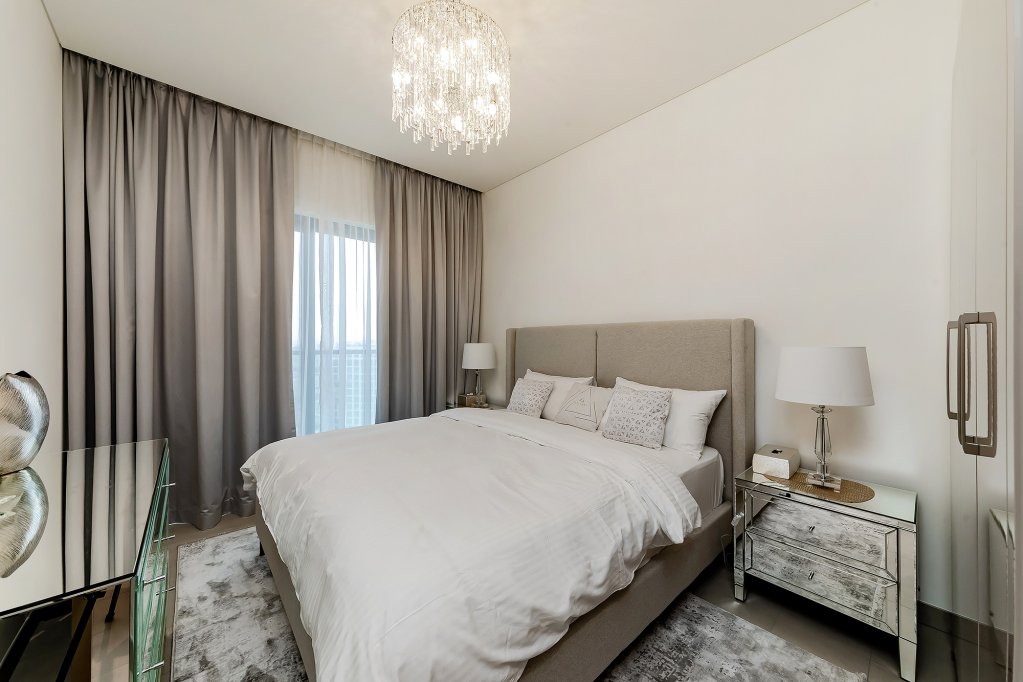 Дубай: Апартаменты Modern 1bdr at Sobha Waves
