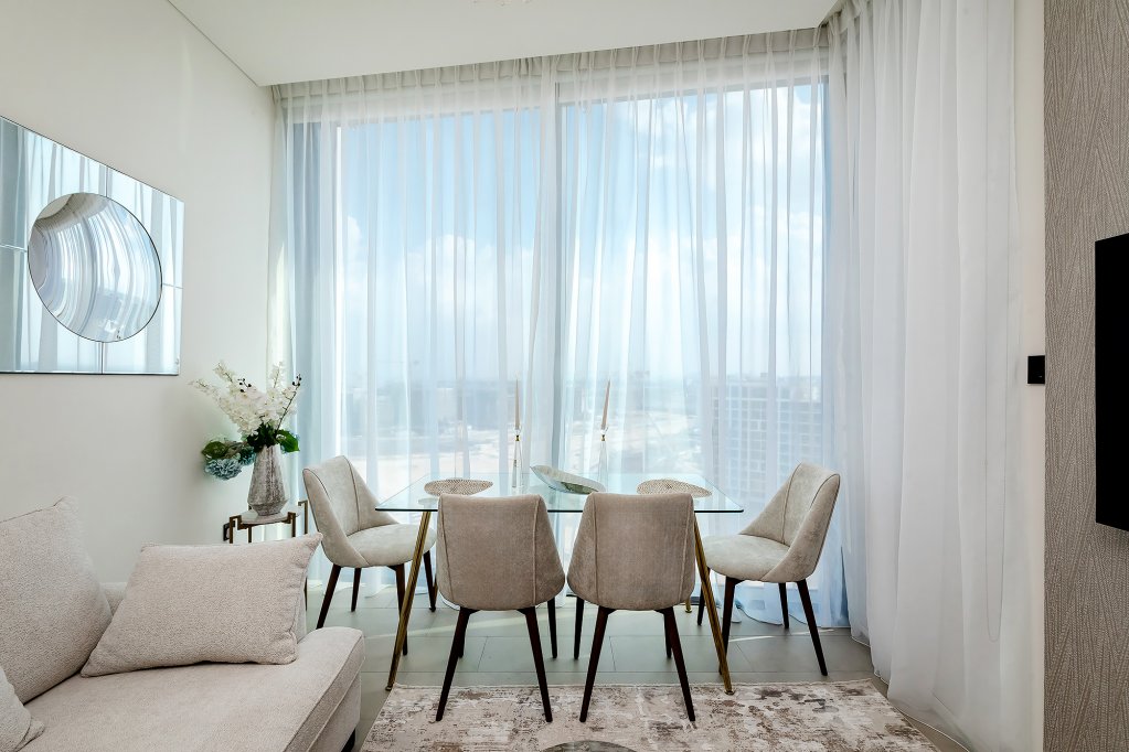 Дубай: Апартаменты Modern 1bdr at Sobha Waves