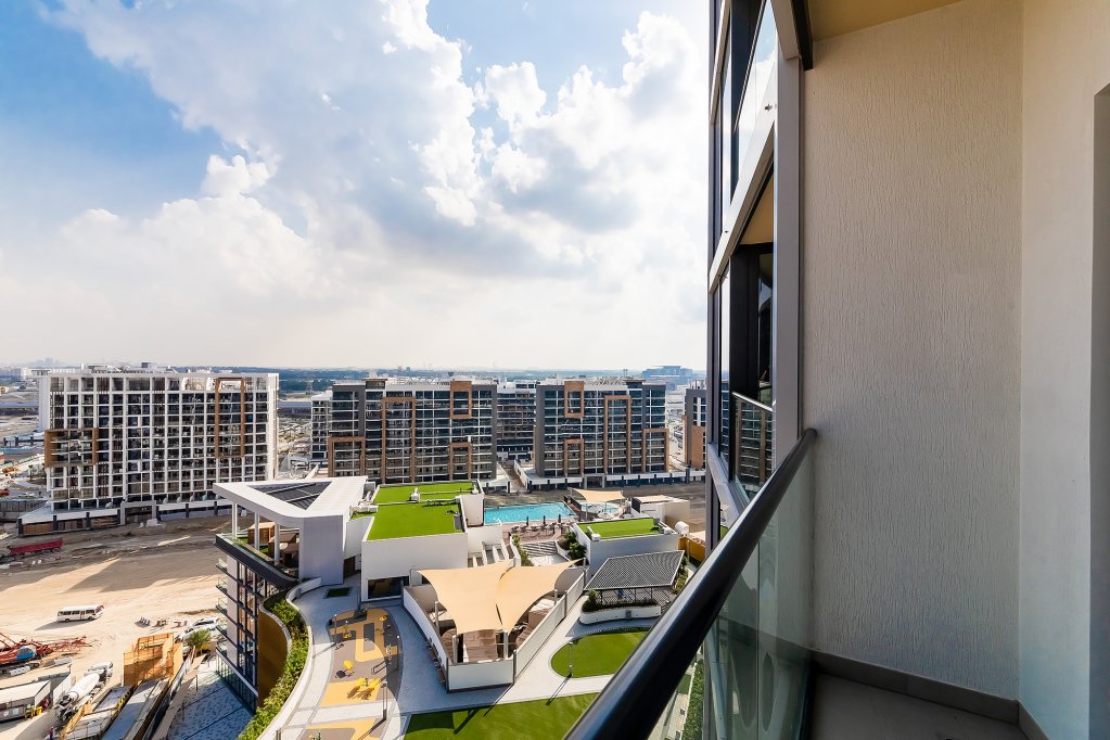 Дубай: Апартаменты Modern 1bdr at Sobha Waves