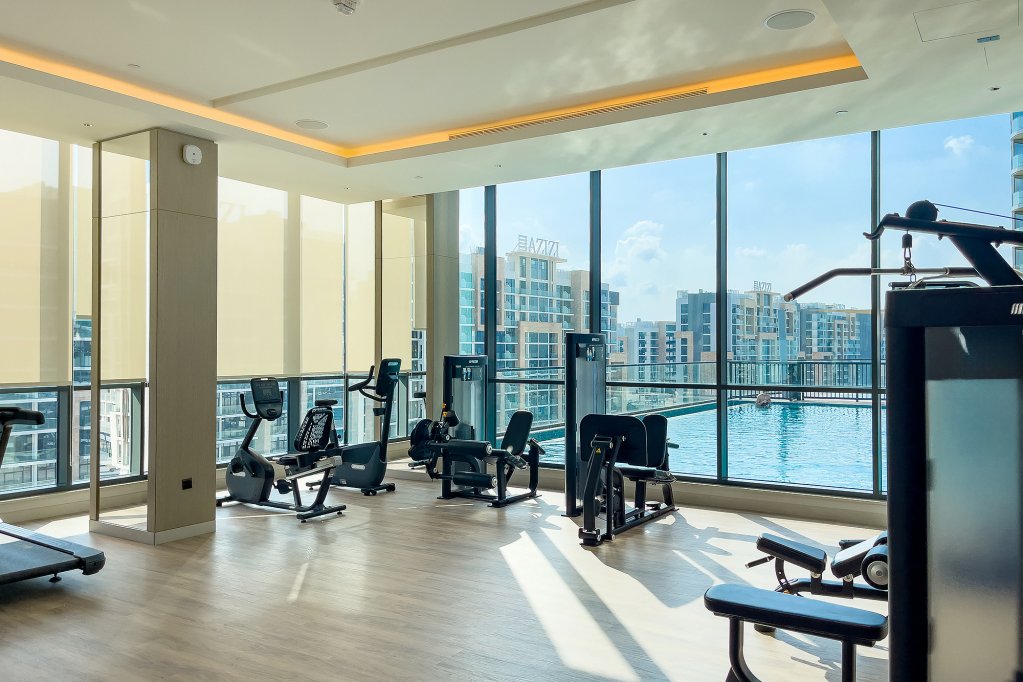Дубай: Апартаменты Modern 1bdr at Sobha Waves