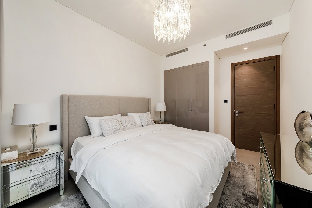 Дубай: Апартаменты Modern 1bdr at Sobha Waves