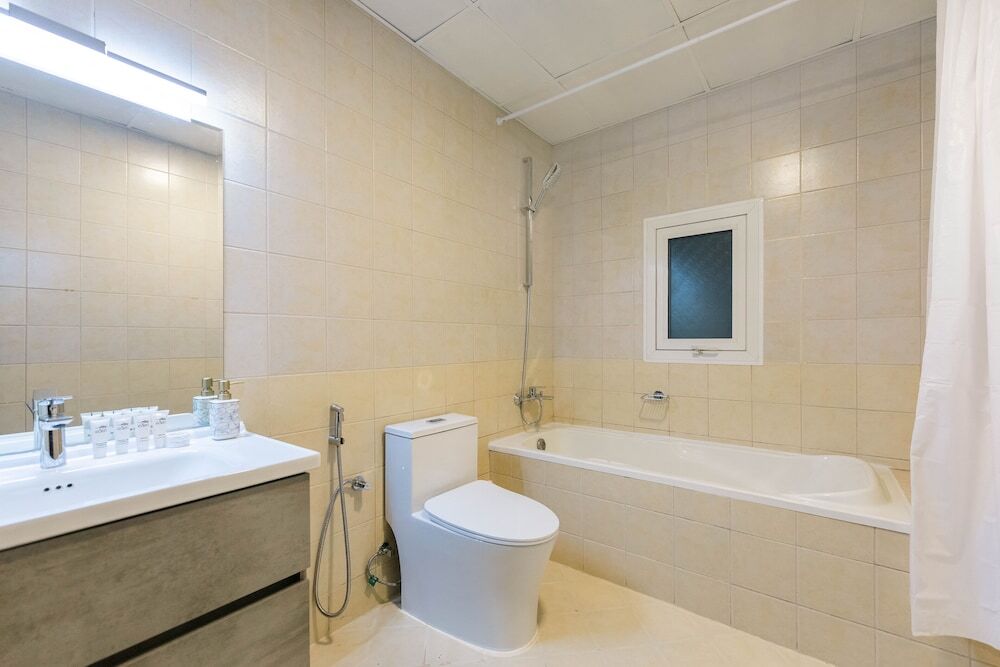 Дубай: Urban Caves - Chic Apartment With Balcony Near The Walk JBR