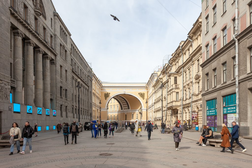Санкт-Петербург: Квартира возле Эрмитажа