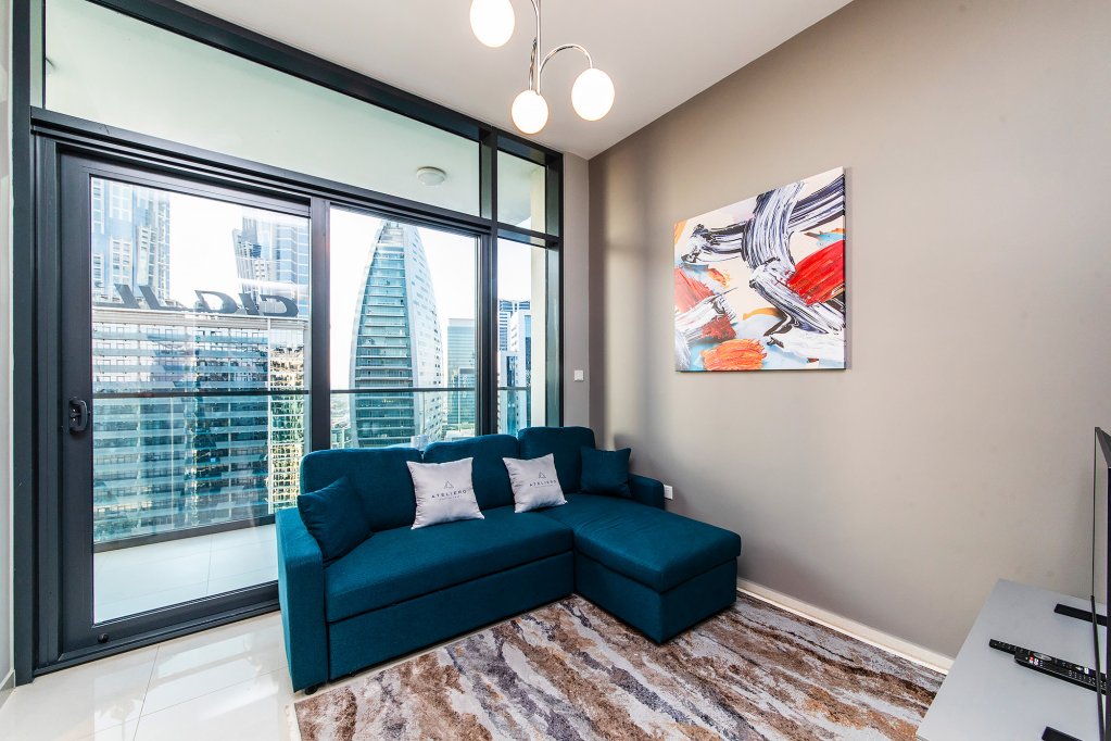 Дубай: Апартаменты Zada tower 1BR with view on Business Bay