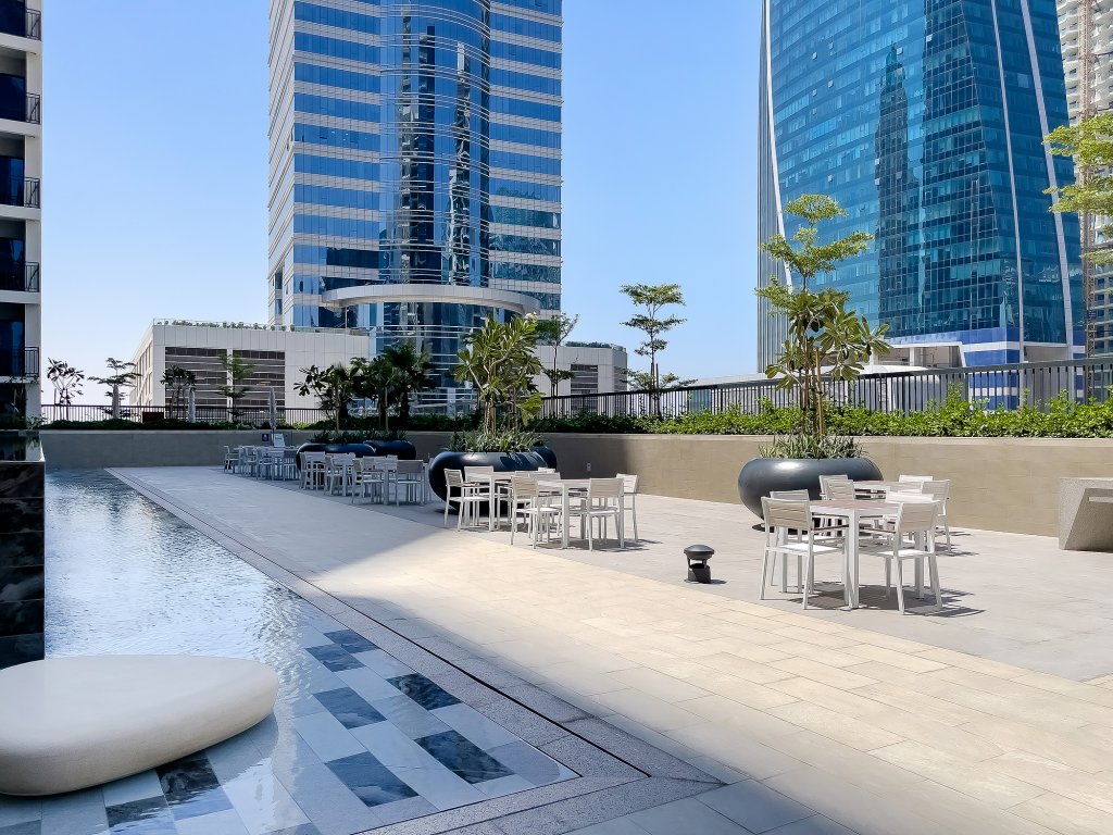 Дубай: Апартаменты Zada tower 1BR with view on Business Bay