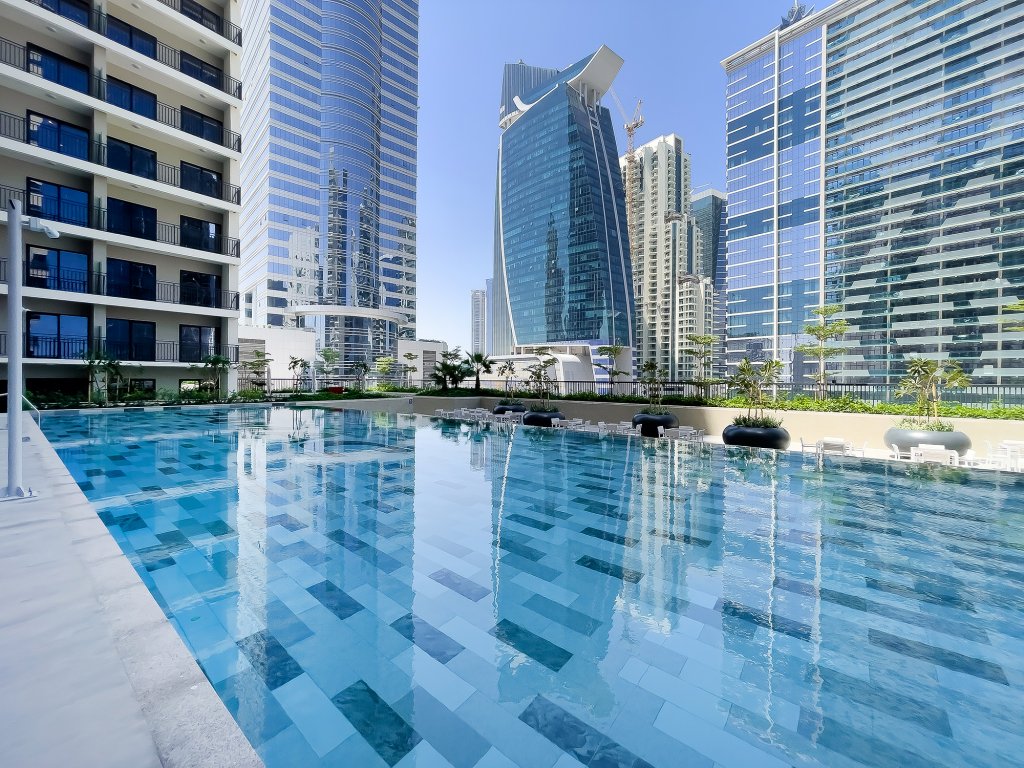 Дубай: Апартаменты Zada tower 1BR with view on Business Bay