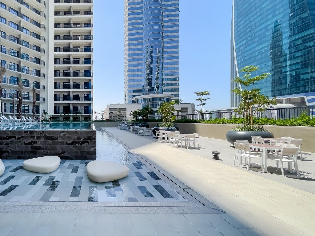 Дубай: Апартаменты Zada tower 1BR with view on Business Bay