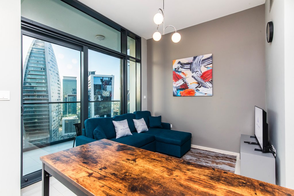 Дубай: Апартаменты Zada tower 1BR with view on Business Bay