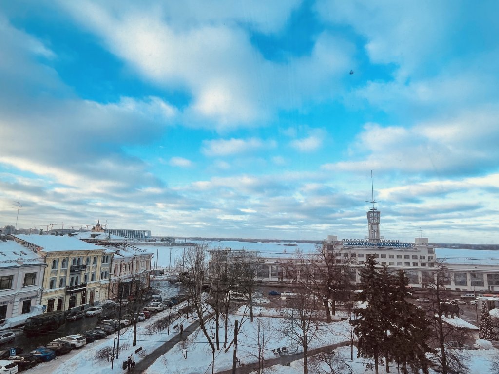Нижний Новгород: Квартира Видовая студия на улице Рождественской