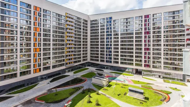 Москва: Апартаменты Lalapart Gray-white с панорамными окнами у метро ЦСКА