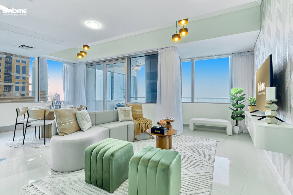 Дубай: Апартаменты Bnbmehomes 54th Floor Sea View Heart of Marina - 5407