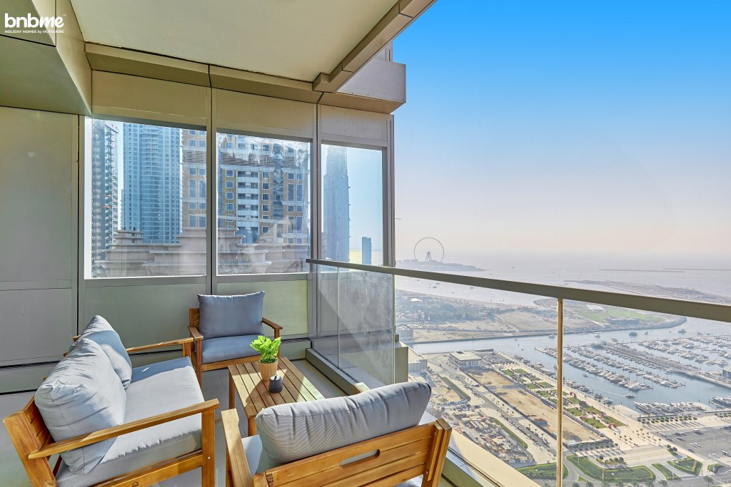 Дубай: Апартаменты Bnbmehomes 54th Floor Sea View Heart of Marina - 5407