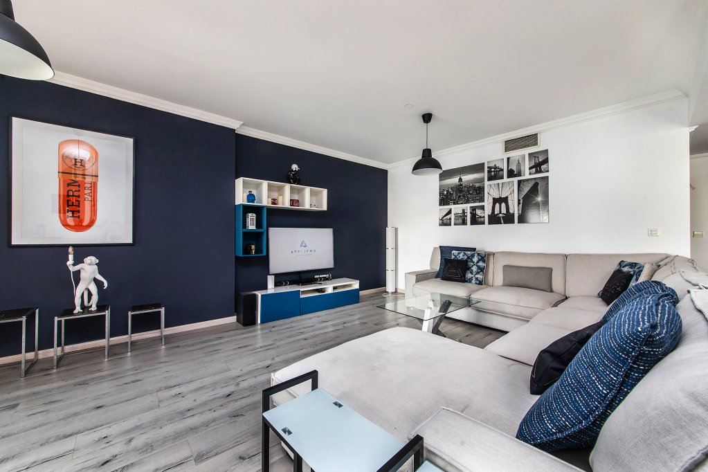 Дубай: Апартаменты Dubai Marina 1BR with amazing sea view at Murjan 2