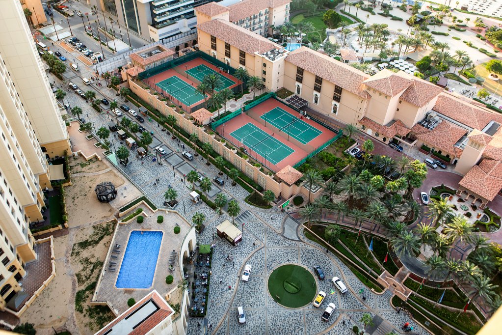 Дубай: Апартаменты Dubai Marina 1BR with amazing sea view at Murjan 2