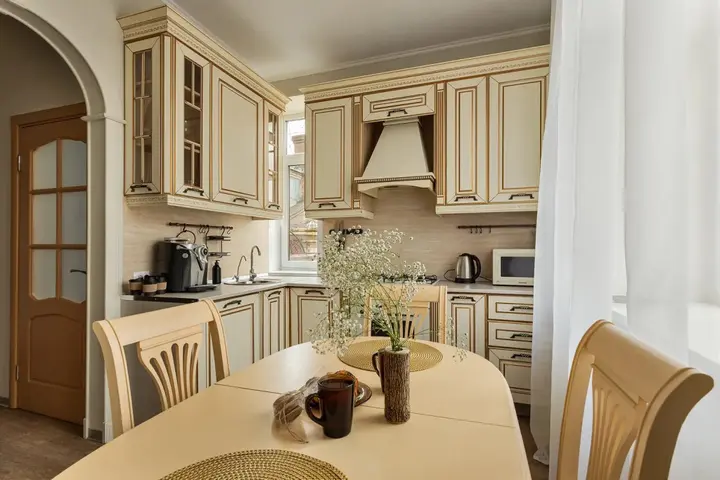Выборг: Апартаменты J&N Apartments с камином и летней террасой в самом центре исторического Выборга Краснофлотская 1