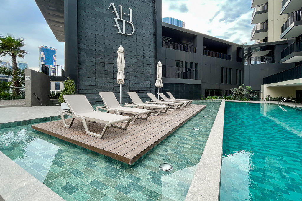 Дубай: Апартаменты Wonderful 1br at Ahad Residences