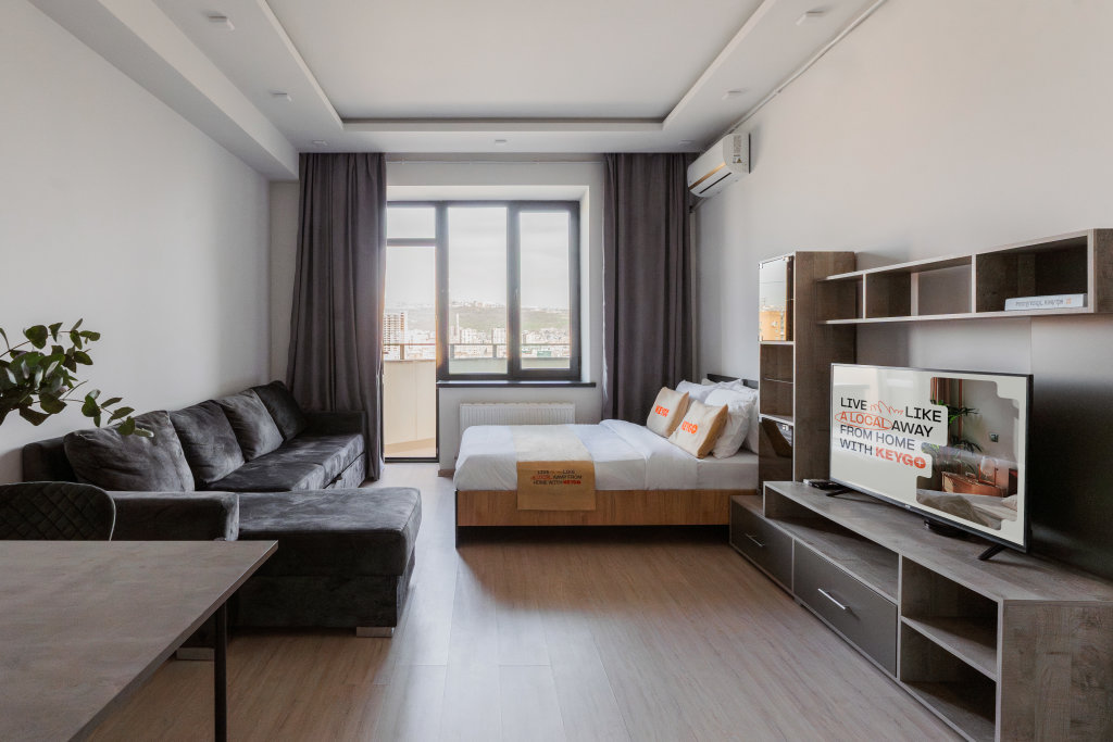 Ереван: Апартаменты Newly Renovated Studio with Panoramic Views/Keygo 48