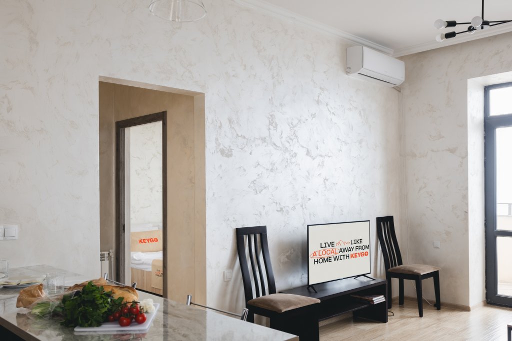 Апартаменты 1BR: Serene View/Balcony/Self checkin/Keygo 54 — фото 5