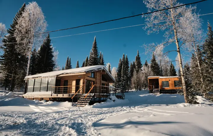 Крепкая Башня | Гостевой дом в Шерегеше с сауной — фото 5