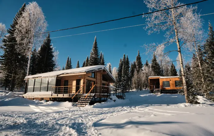 Шерегеш: Крепкая Башня | Гостевой дом в Шерегеше с сауной