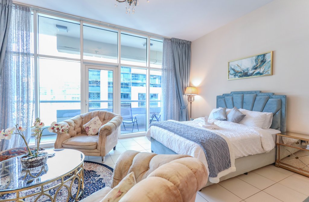 Дубай: Apartments Elite LUX Holiday Homes - Bay Square Luxury Studio in Business Bay, Dubai
