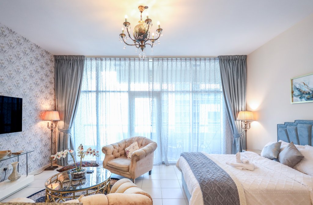 Дубай: Apartments Elite LUX Holiday Homes - Bay Square Luxury Studio in Business Bay, Dubai