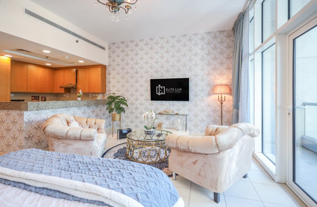 Дубай: Apartments Elite LUX Holiday Homes - Bay Square Luxury Studio in Business Bay, Dubai