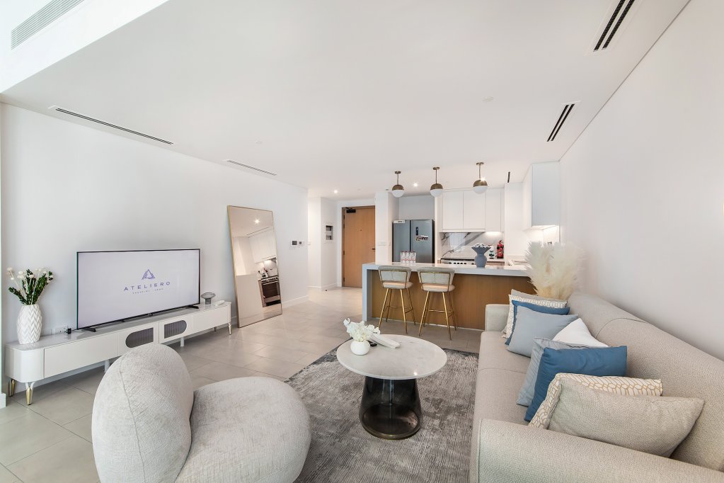 Дубай: Апартаменты Luxury 2Br at La Vie with beautiful sea view