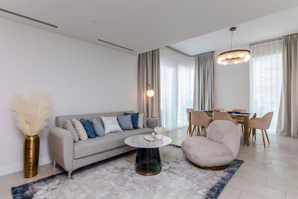 Дубай: Апартаменты Luxury 2Br at La Vie with beautiful sea view