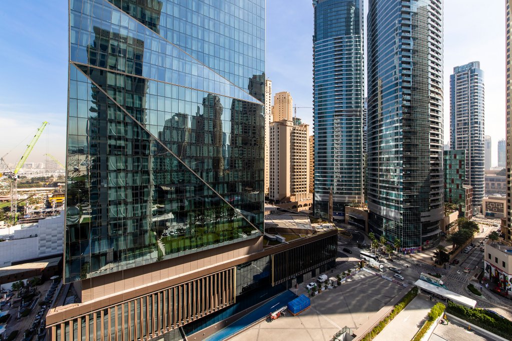 Дубай: Апартаменты Luxury 2Br at La Vie with beautiful sea view