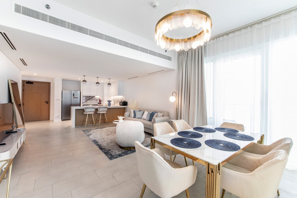 Дубай: Апартаменты Luxury 2Br at La Vie with beautiful sea view
