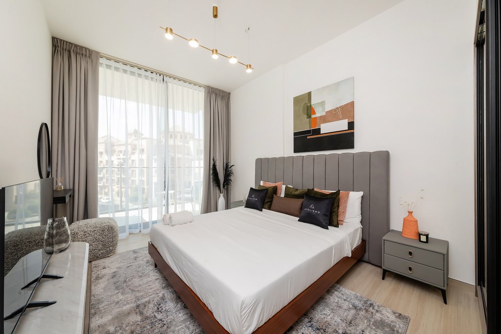 Дубай: Апартаменты Excellent 1BR in Binghatti Crescent