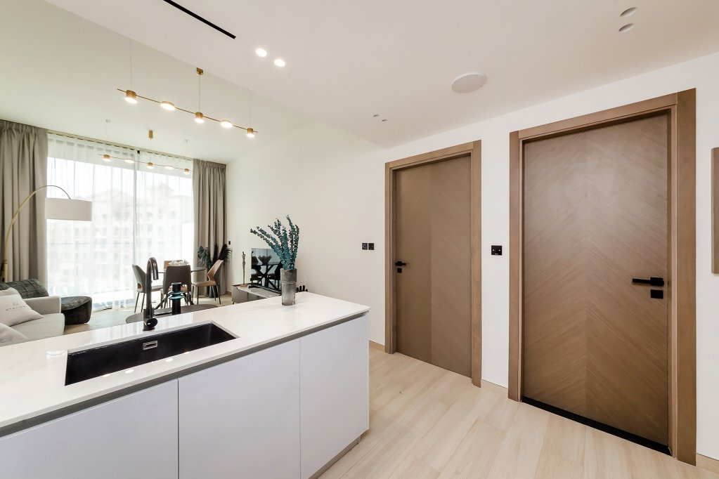 Дубай: Апартаменты Excellent 1BR in Binghatti Crescent