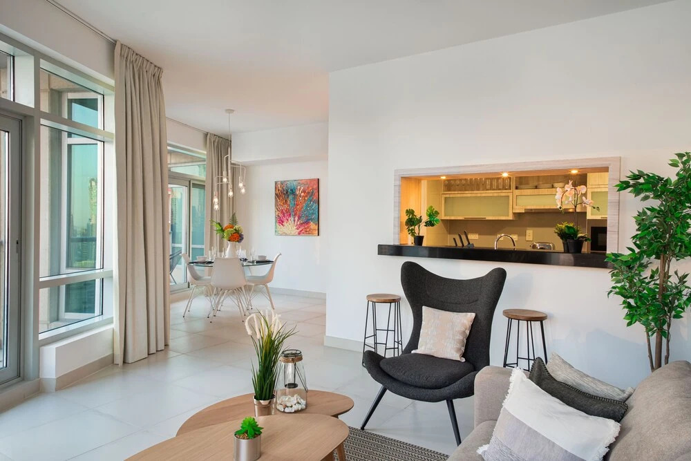 Дубай: Maison Privee - Central Dubai Apt w/Danish Twist & Burj Khalifa Vws