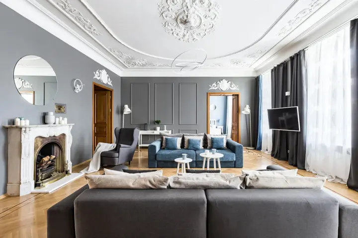 Санкт-Петербург: Апартаменты Avenue 180 кв.м с видом на Большую Конюшенную Улицу и Церковь Петра и Павла