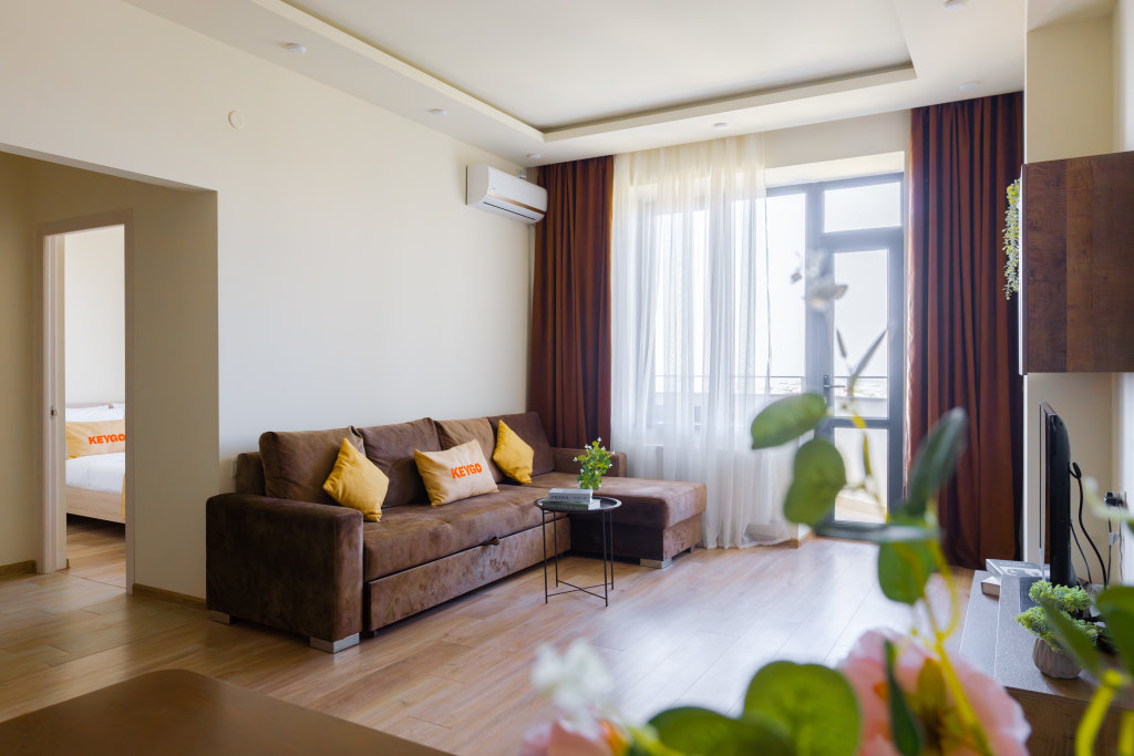 Ереван: Апартаменты New 1BR Retreat/Self checkin/Balcony View/Keygo 47