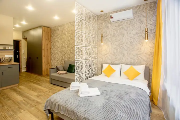 Апартаменты Unique Apart Манго в новой высотке рядом с Парком Ангелов на Мичурина 58/2 — фото 1