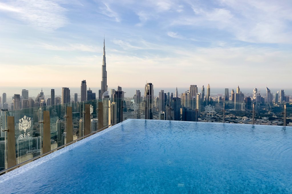 Дубай: Апартаменты Sky Premium 1BR Duplex with city view in SLS