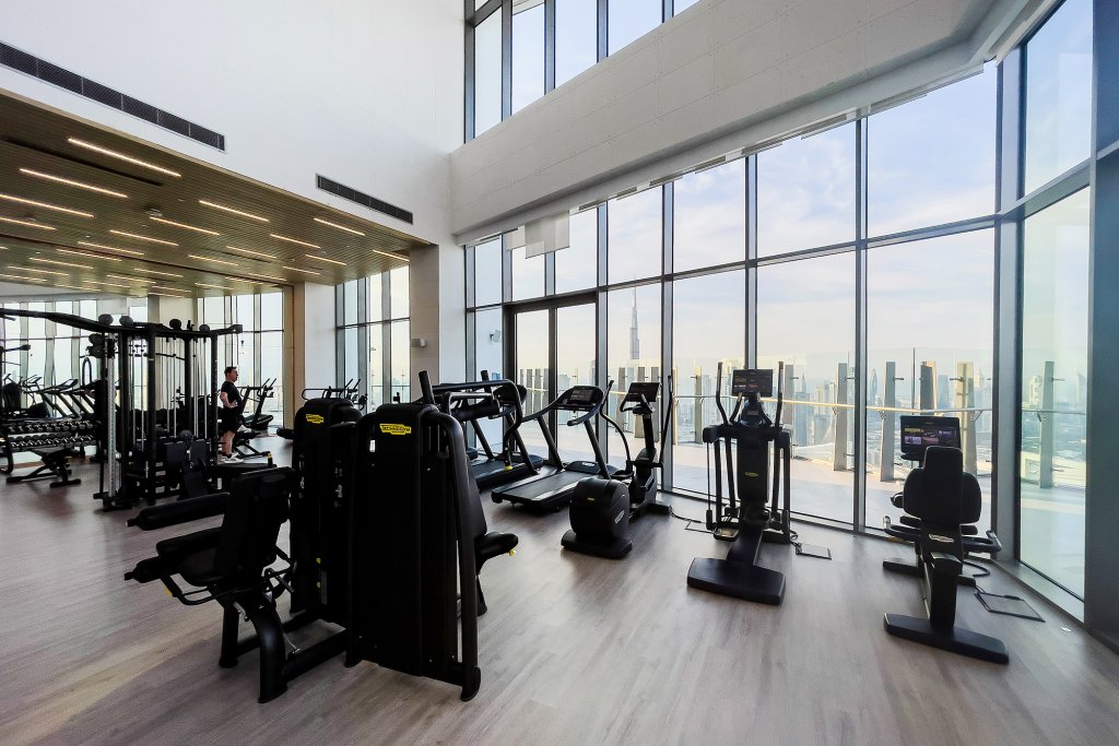 Дубай: Апартаменты Sky Premium 1BR Duplex with city view in SLS