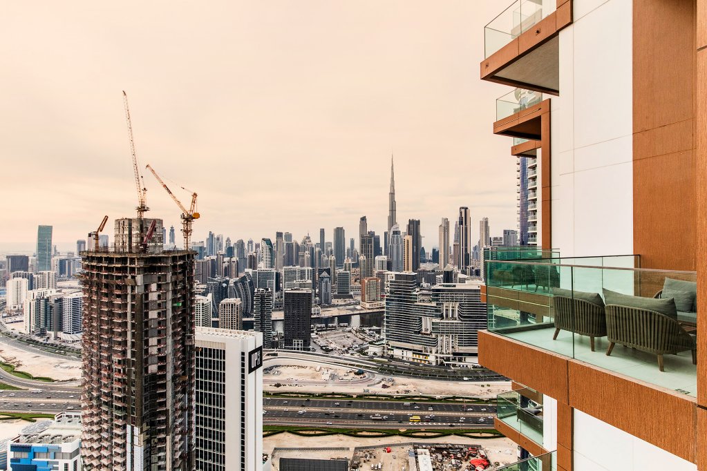 Дубай: Апартаменты Sky Premium 1BR Duplex with city view in SLS